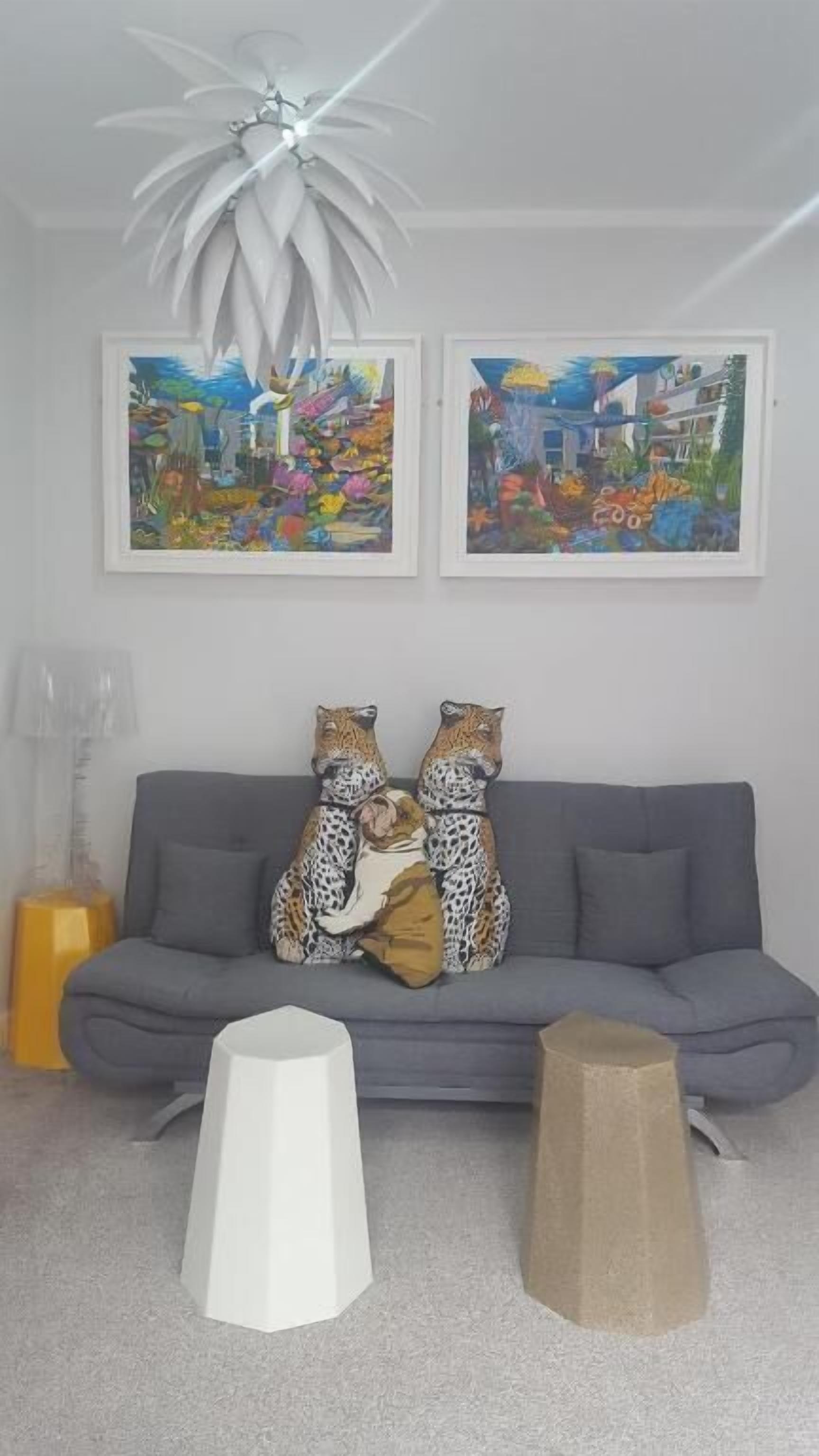 Deluxe Single Room, Garden View | Living area