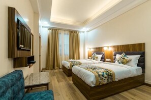 Quarto duplo luxo, vista para a cidade