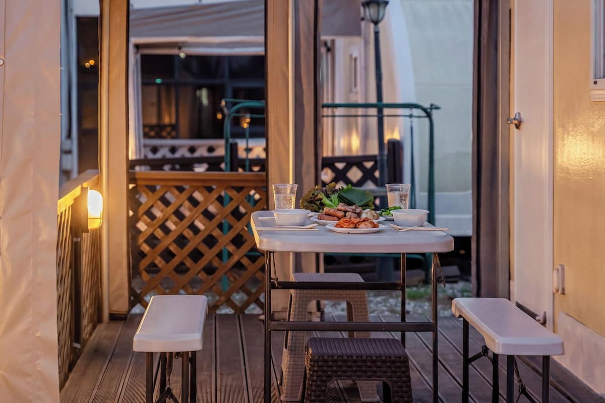 Eenvoudige kamer, 1 slaapkamer (Caravan 2)