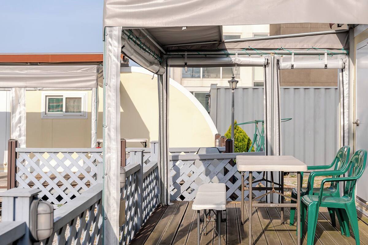 Eenvoudige kamer, 1 slaapkamer (Caravan 4)