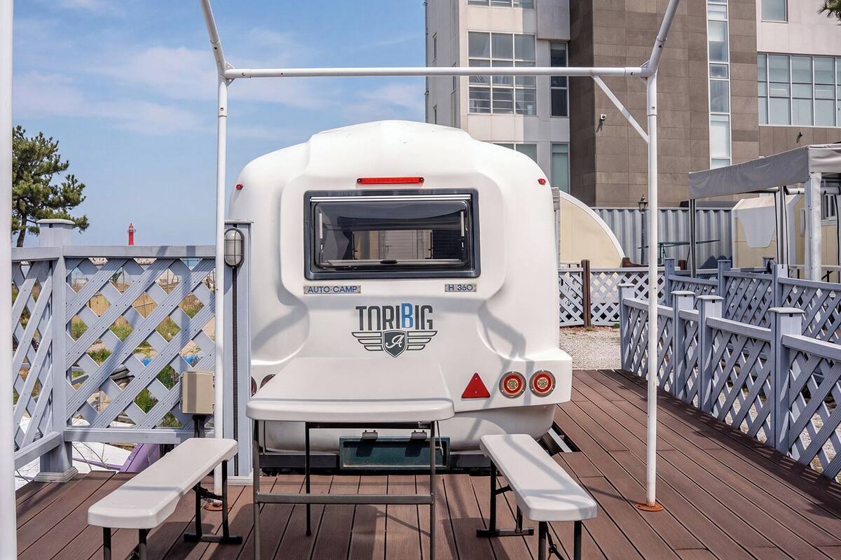 Eenvoudige kamer, 1 slaapkamer (Mini Caravan 1 (Shared Bath, Kitchen))