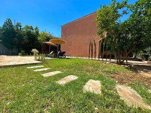 Terrace/patio - Villa avec piscine privée 12m sans vis-à-vis idéale famille et groupe d'amis (Marrakech)