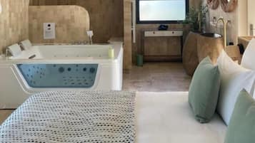 Suite Deluxe, vue sur le jardin | Système d’insonorisation, accès au Wi-Fi (inclus)