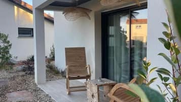 Suite Deluxe, vista al jardín | Terraza o patio