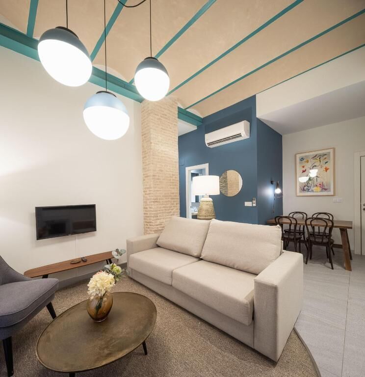 Deluxe appartement | Woonruimte