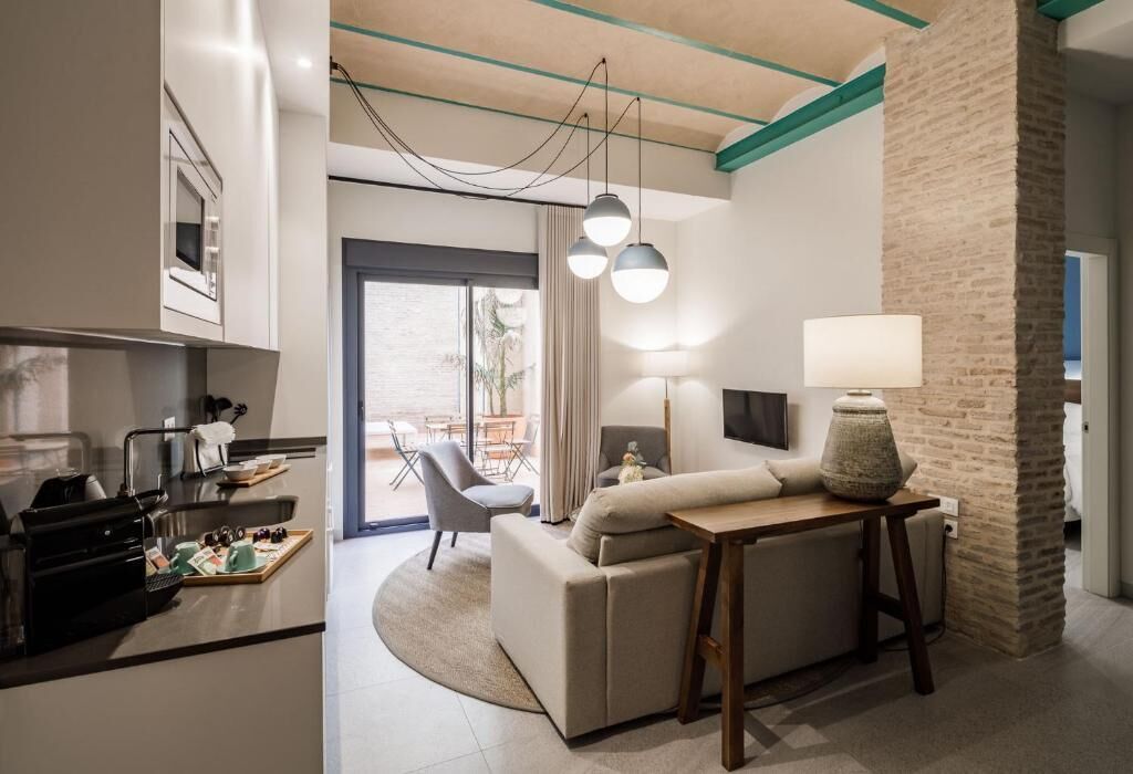 Appartement Deluxe | Coin séjour