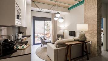 Appartement Deluxe | Coin séjour