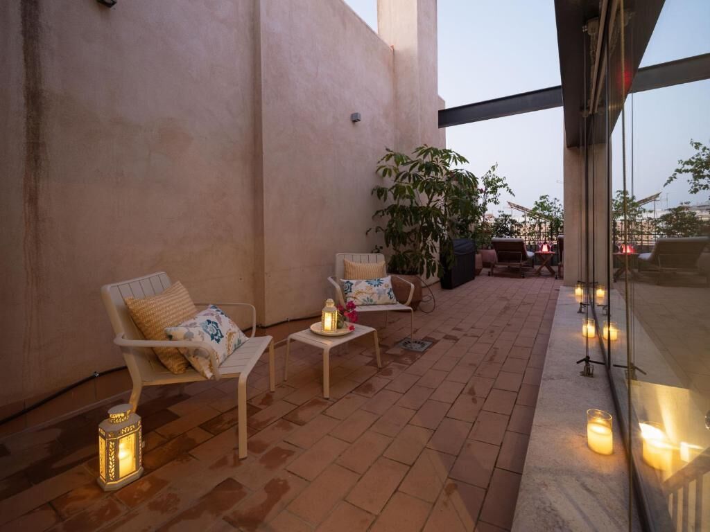 Deluxe maisonnette | Terras