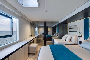 3 chambres, fer et planche à repasser