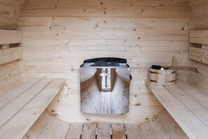 Luxury-Ferienhütte, 5 Schlafzimmer, barrierearme Badewanne | Sauna