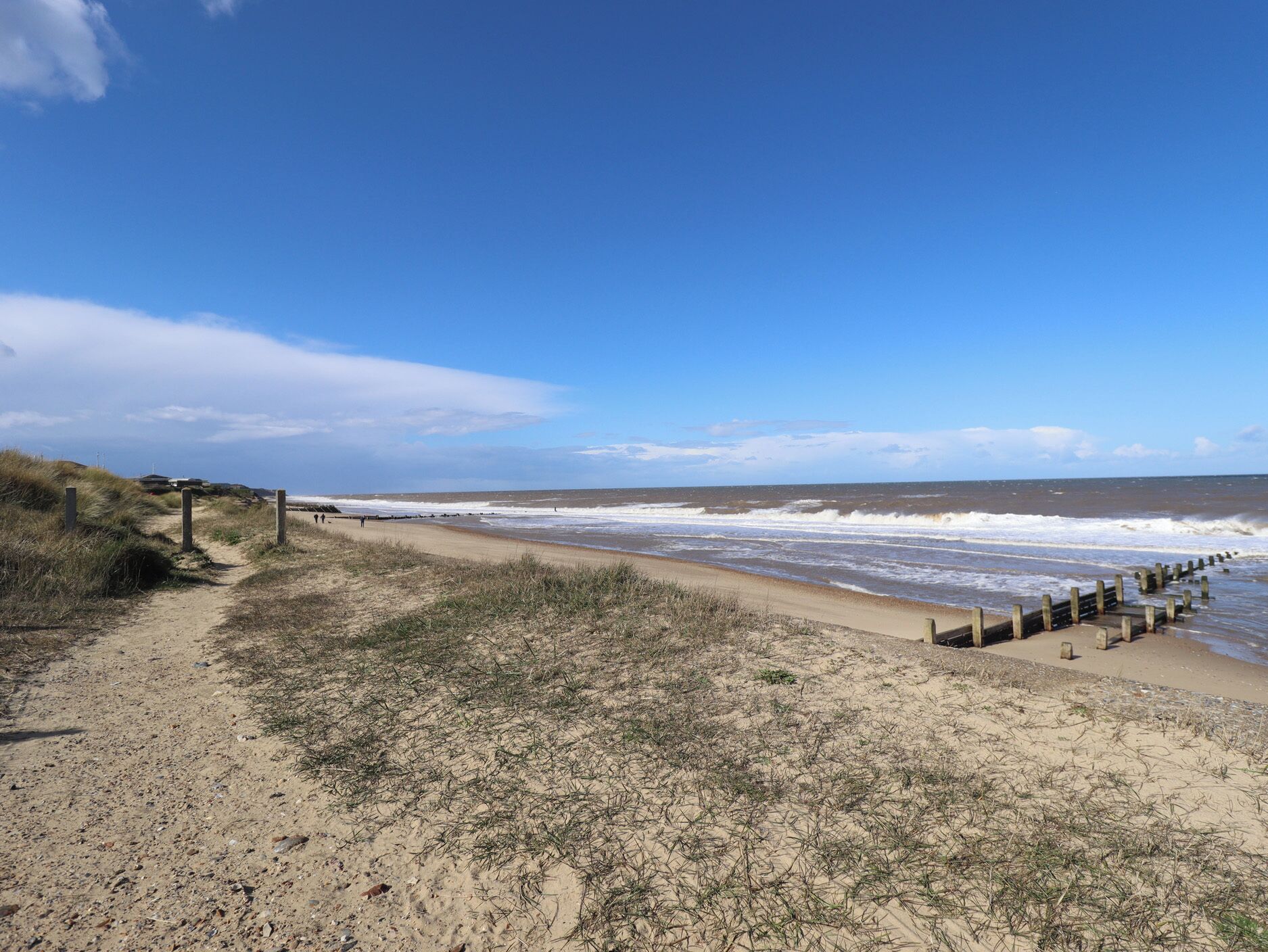 Nær stranden