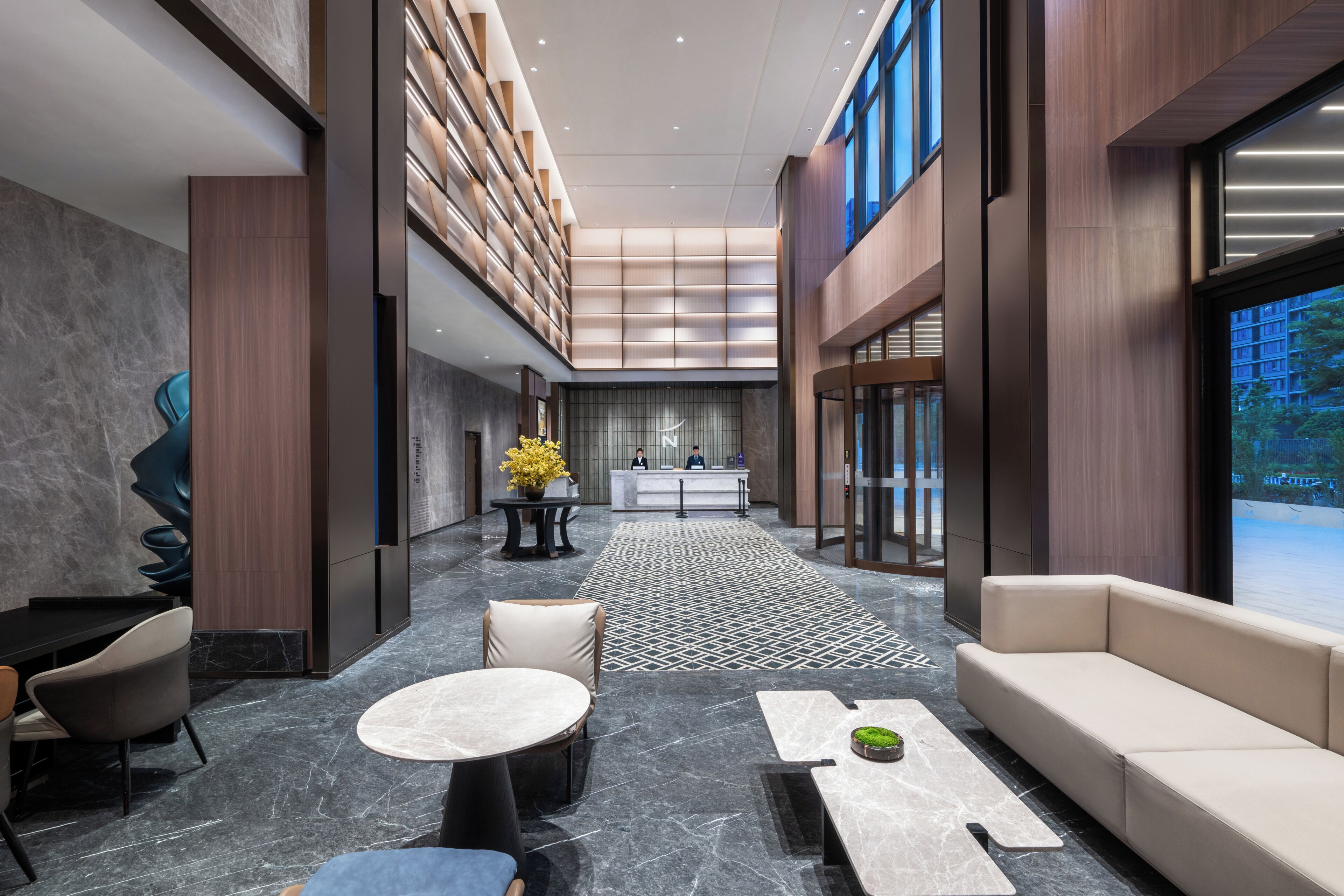 Reception hall