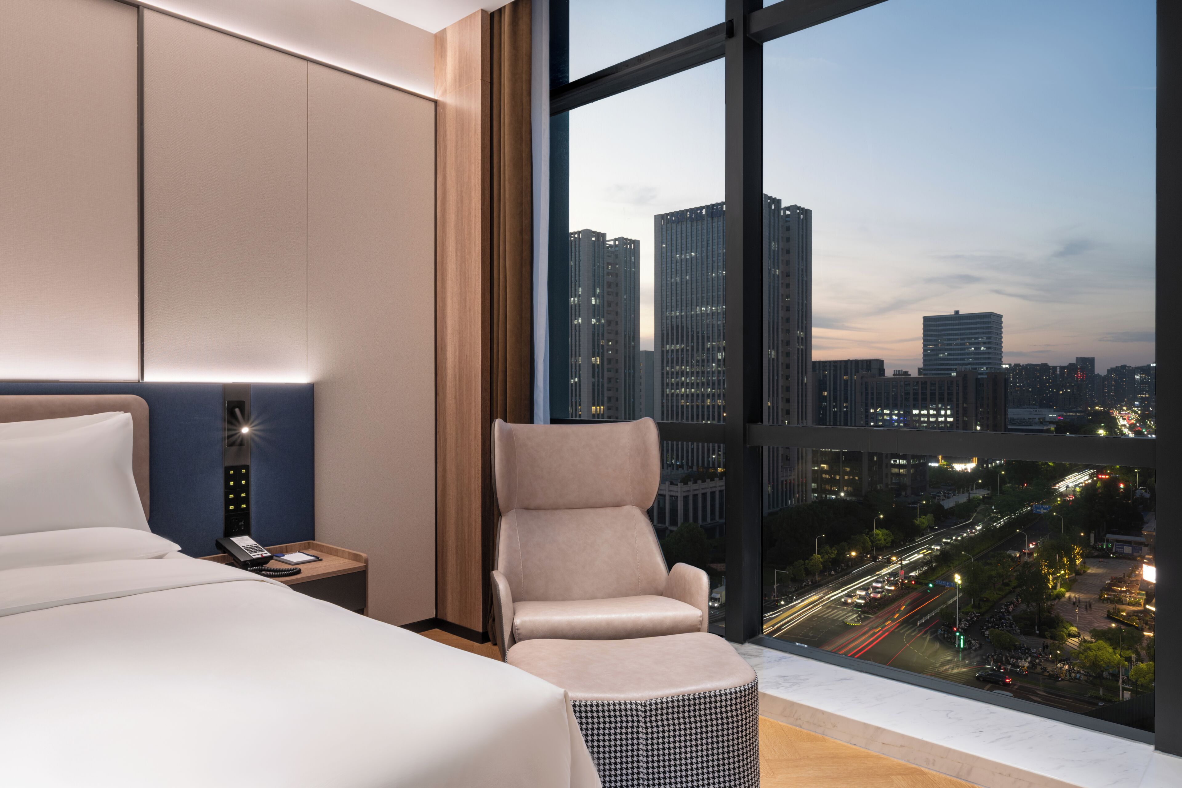 Premium bedding, down duvets, pillow-top beds, free WiFi