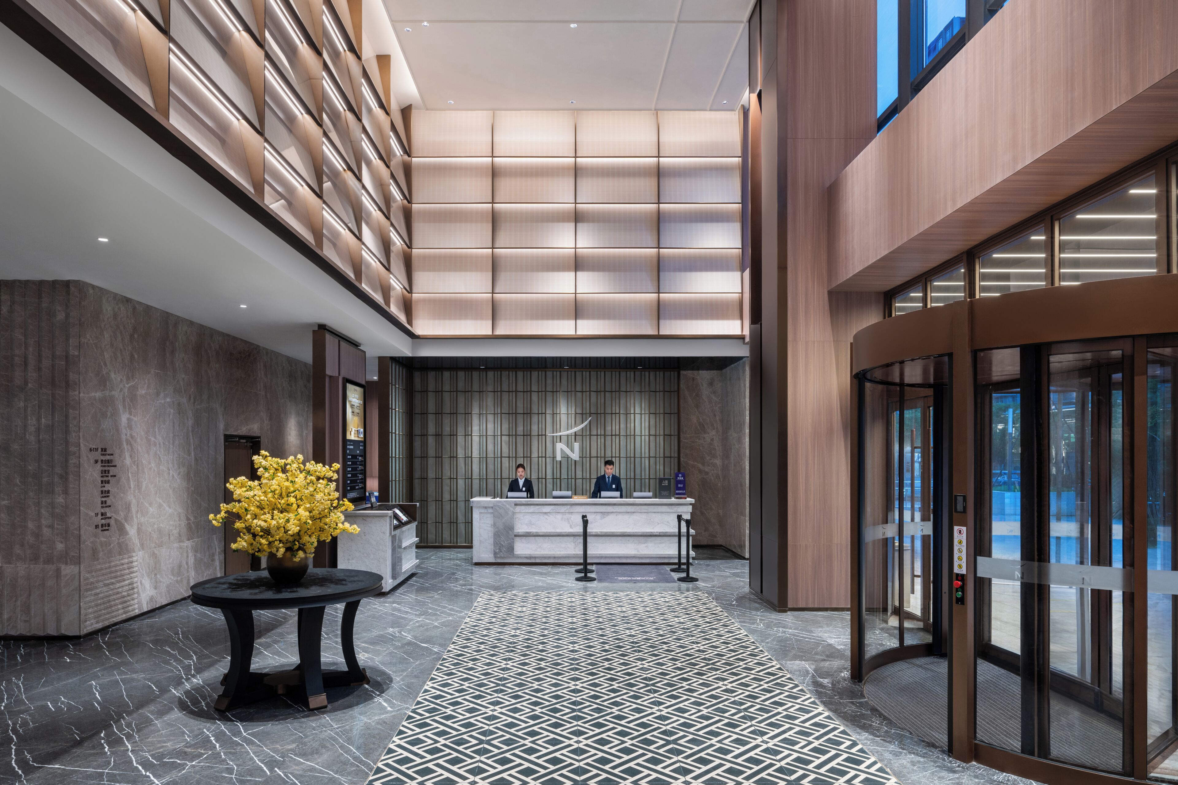 Reception hall