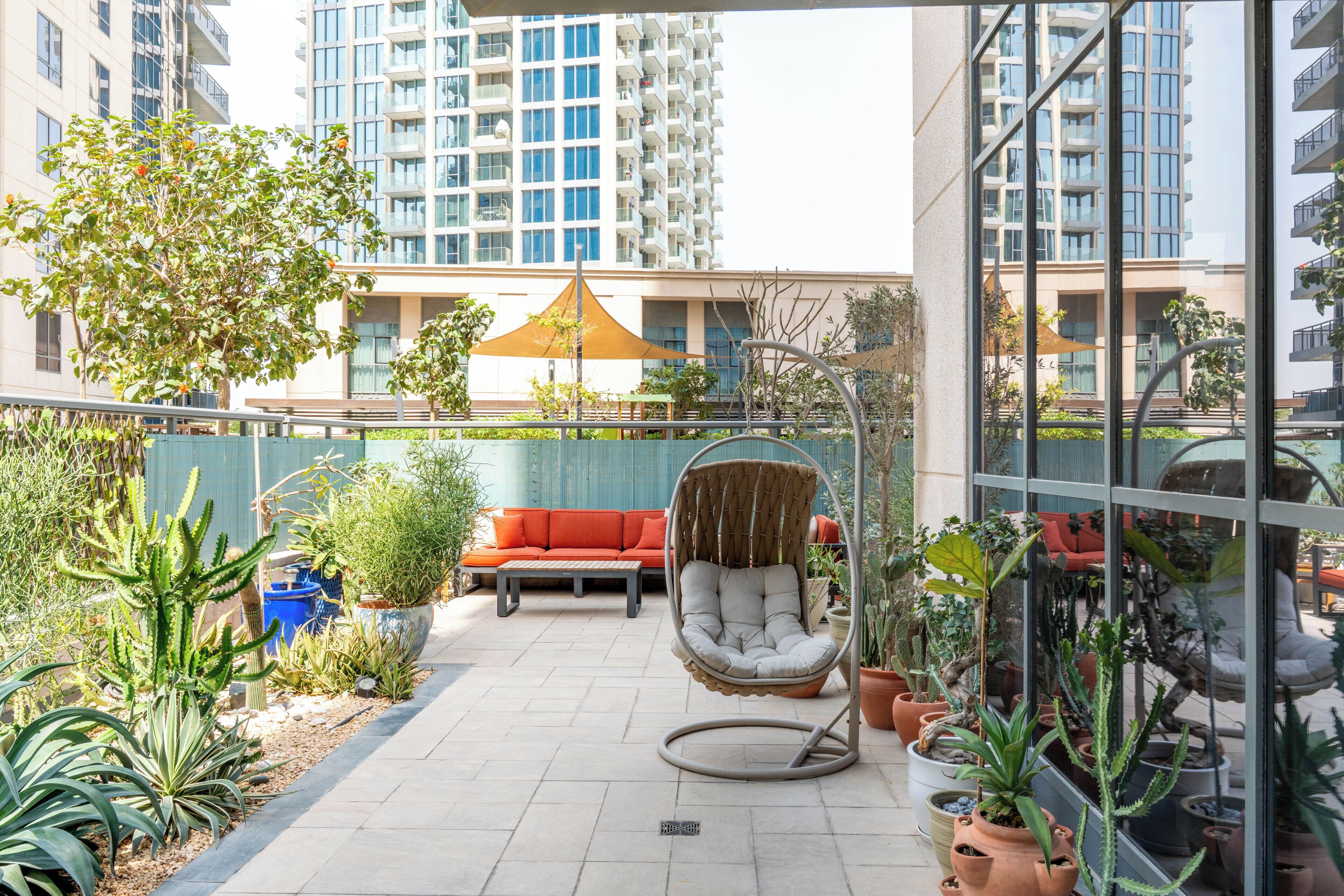 Exclusive-Apartment, Nichtraucher, Gartenblick | Terrasse/Patio