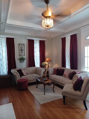 Living area - 1925 "Haunted" Fredrichsen Manor (Port Arthur)