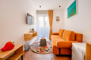 Chambre Quadruple Familiale, vue ville