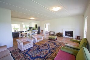 Living area - The Old Mushroom Farm  (Howick)