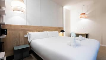 In-room safe, soundproofing, iron/ironing board (on request)