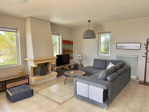 House | 4 bedrooms - Delos House Sounio Sea View Temple of Poseidon (Lavreotiki)