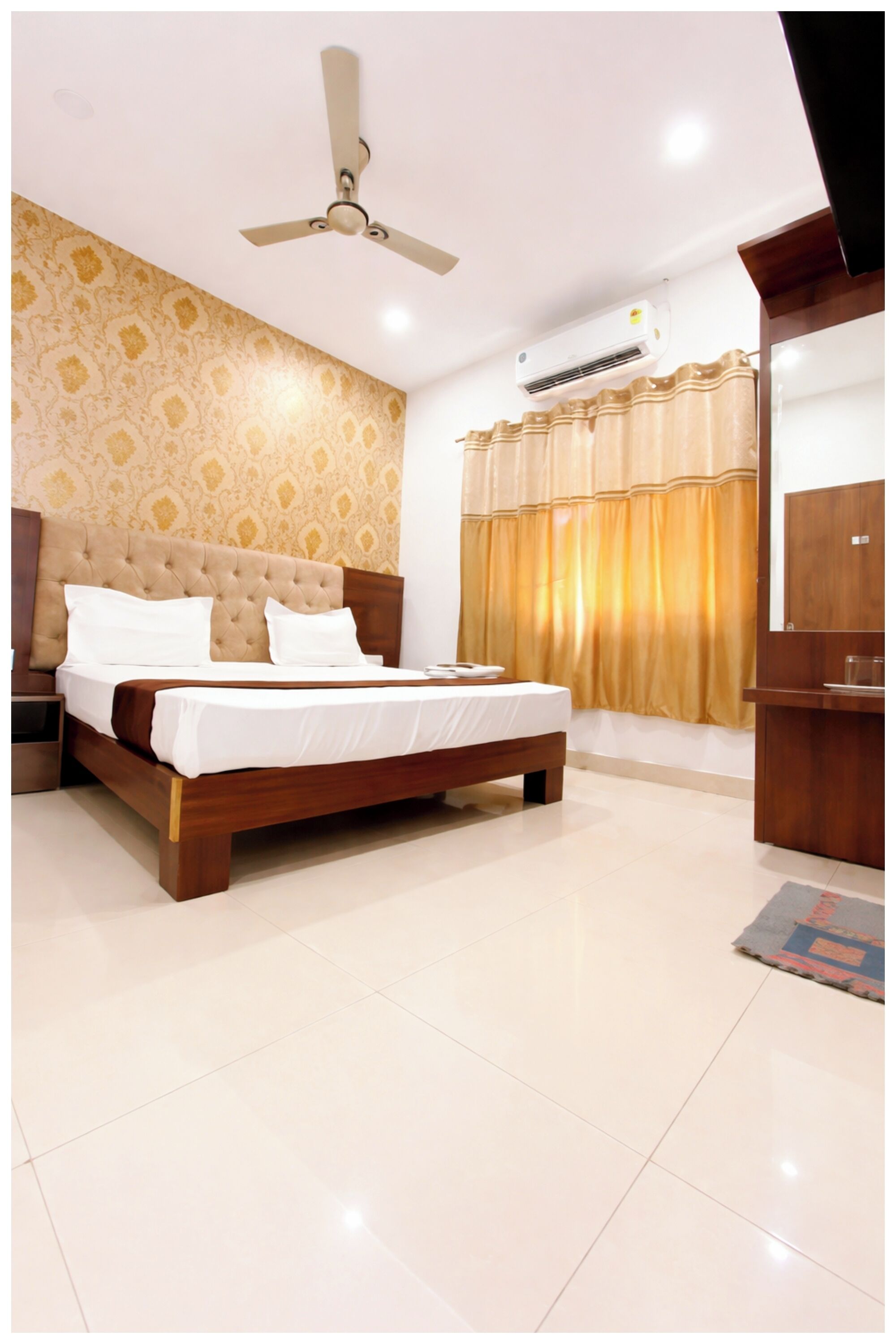 Chambre Double Deluxe, climatisation | Vue de la chambre