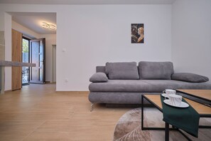 Living area - Adriatic Shell Apartment #1 (Okrug Gornji)
