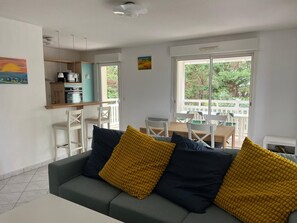 TV - Apartment with terrace between center & ocean - 5 guests (Capbreton)