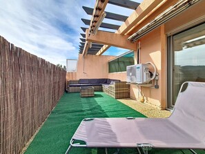 Property grounds - Duplex with AC, sea view - 5 guests (Bormes-les-Mimosas)