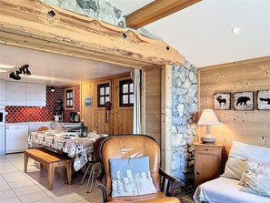 Interior - Apartment with panoramic view - 8 guests (La Toussuire)