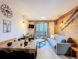 TV - Comfortable apartment with balcony - 4 guests (La Toussuire)