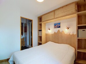 Room - Calm apartment, balcony with view - 6 guests (La Toussuire)