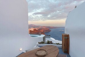 House, 1 Bedroom, Private Pool | Outdoor dining - Pura Vida Cave House (Santorini)
