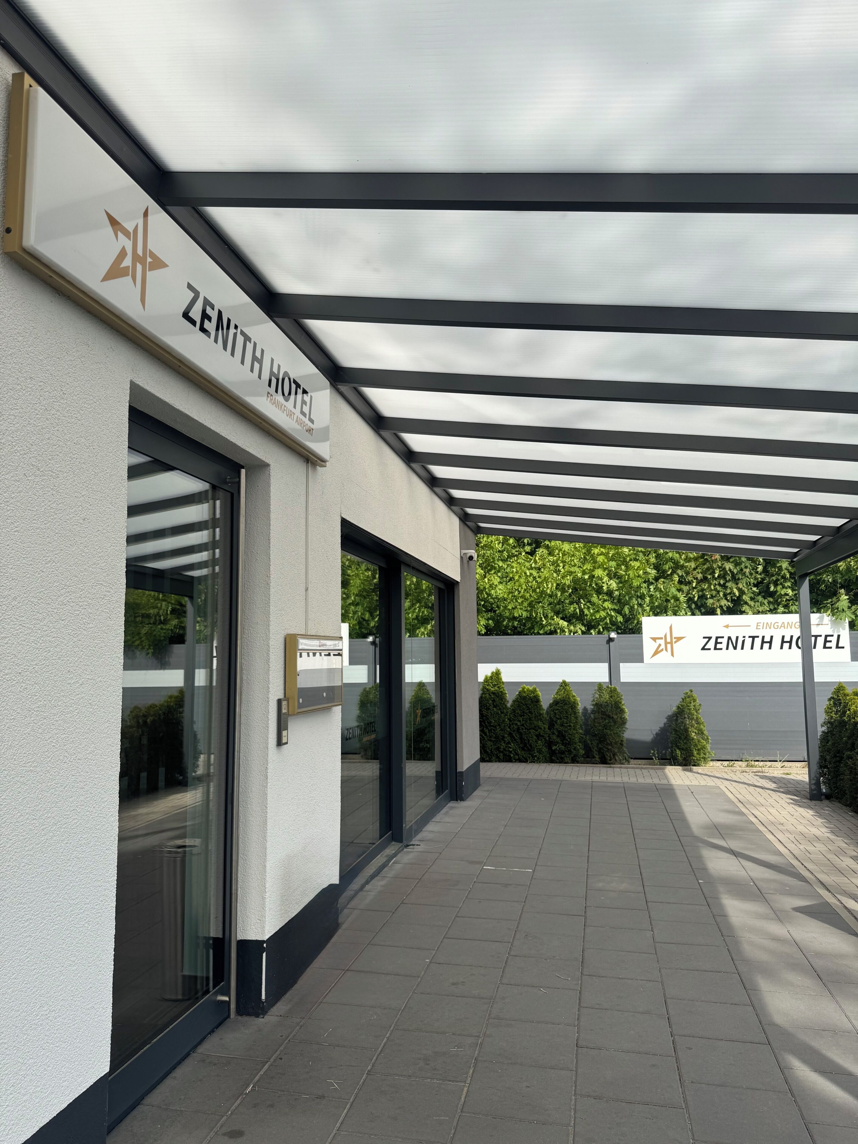 Fassade der Unterkunft