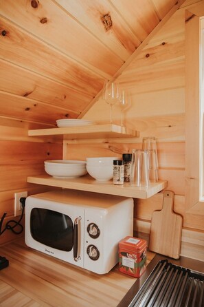Interior - Tiny Cabin Stay in the Finger Lakes! (Science) (Burdett)