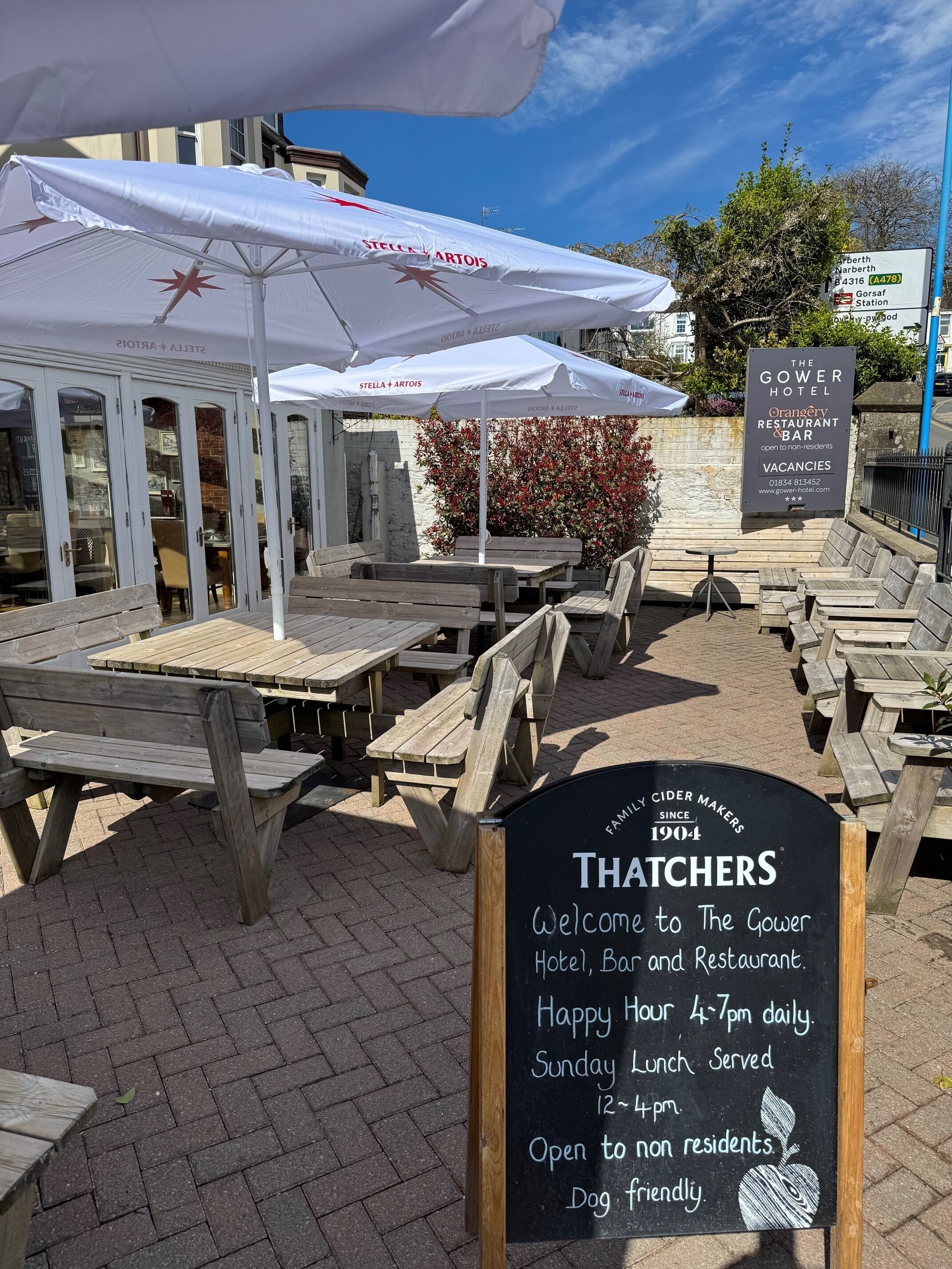 Fachada de la propiedad