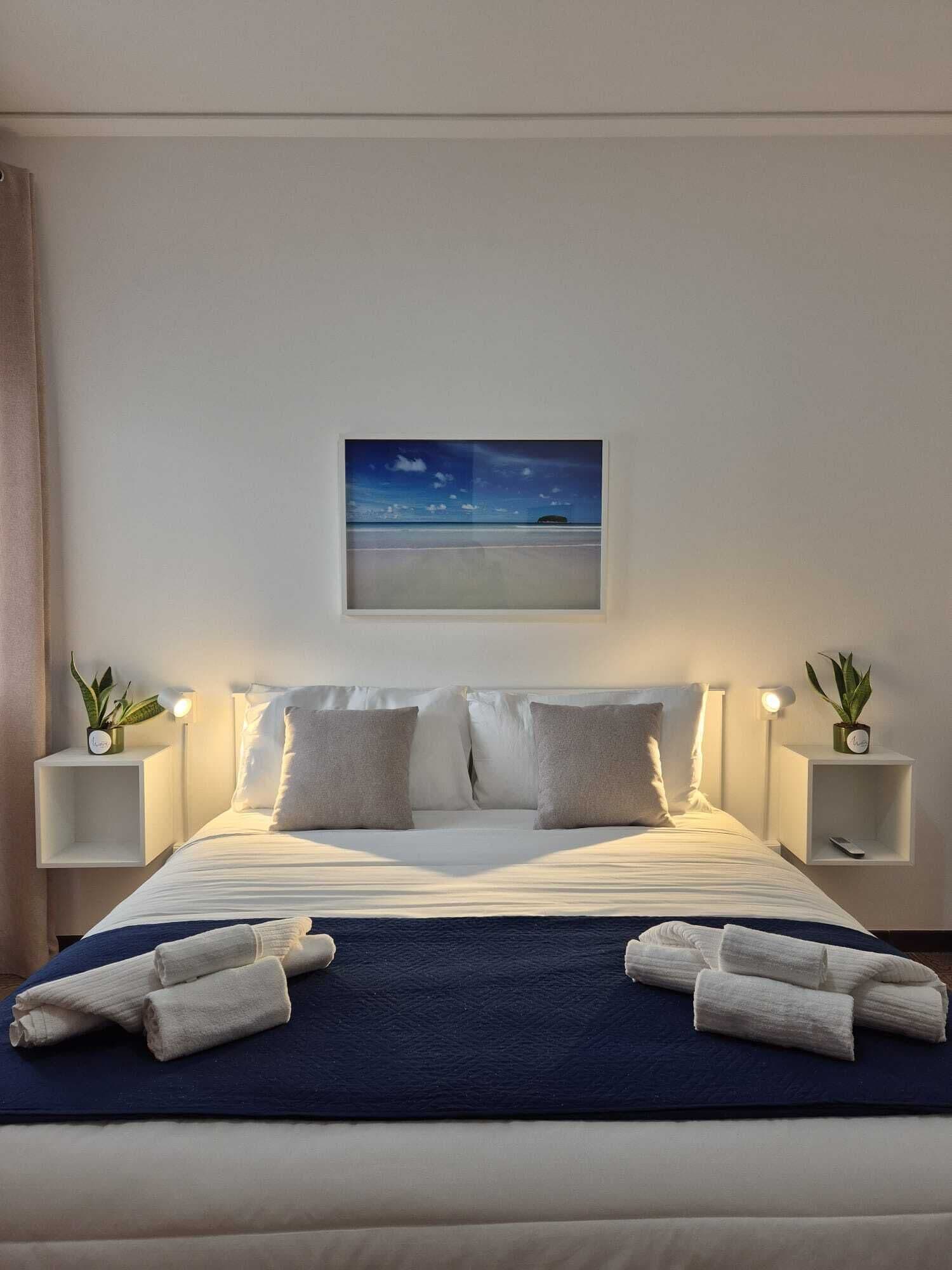 Lägenhet - balkong - havsutsikt