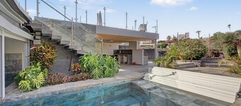 Villa de vacances 'Parralito Garden Oasis' avec vue montagne, Wi-Fi et climatisation