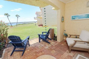Terrace/patio - 2-Bedroom condo at Point Matanzas (saint augustine)