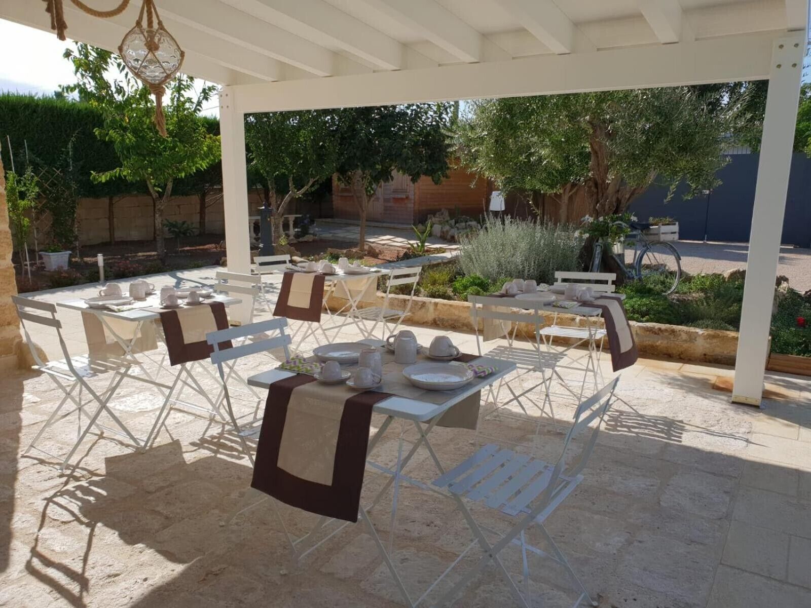 Udendørs spisemuligheder