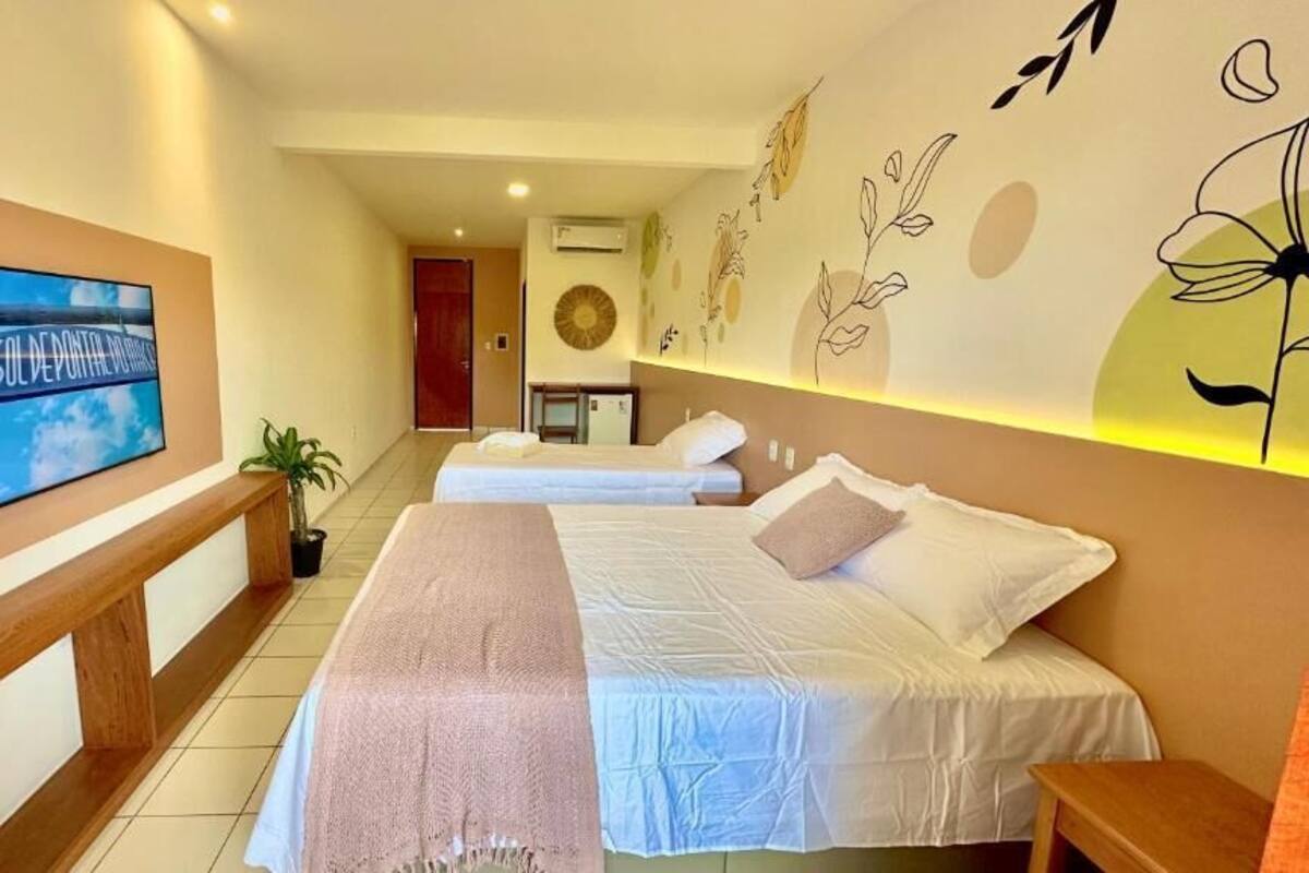 Trippelrum - balkong - utsikt mot staden