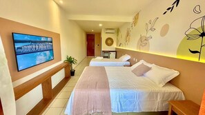 Triple Room, Balcony, City View