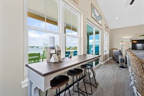 Interior - Luxury Lagoon Front House w/ Elevator | Fire Pit | Boat Parking | Sleeps 10 (Gulf Shores)