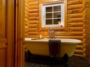 Shower - Outdoors Holten - Romantic Lodge met hottub & bath (Holten)