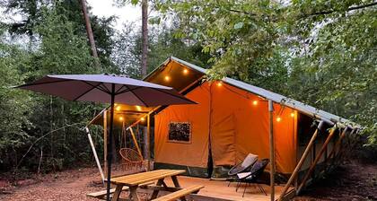Outdoors Holten - Glamping tent bath