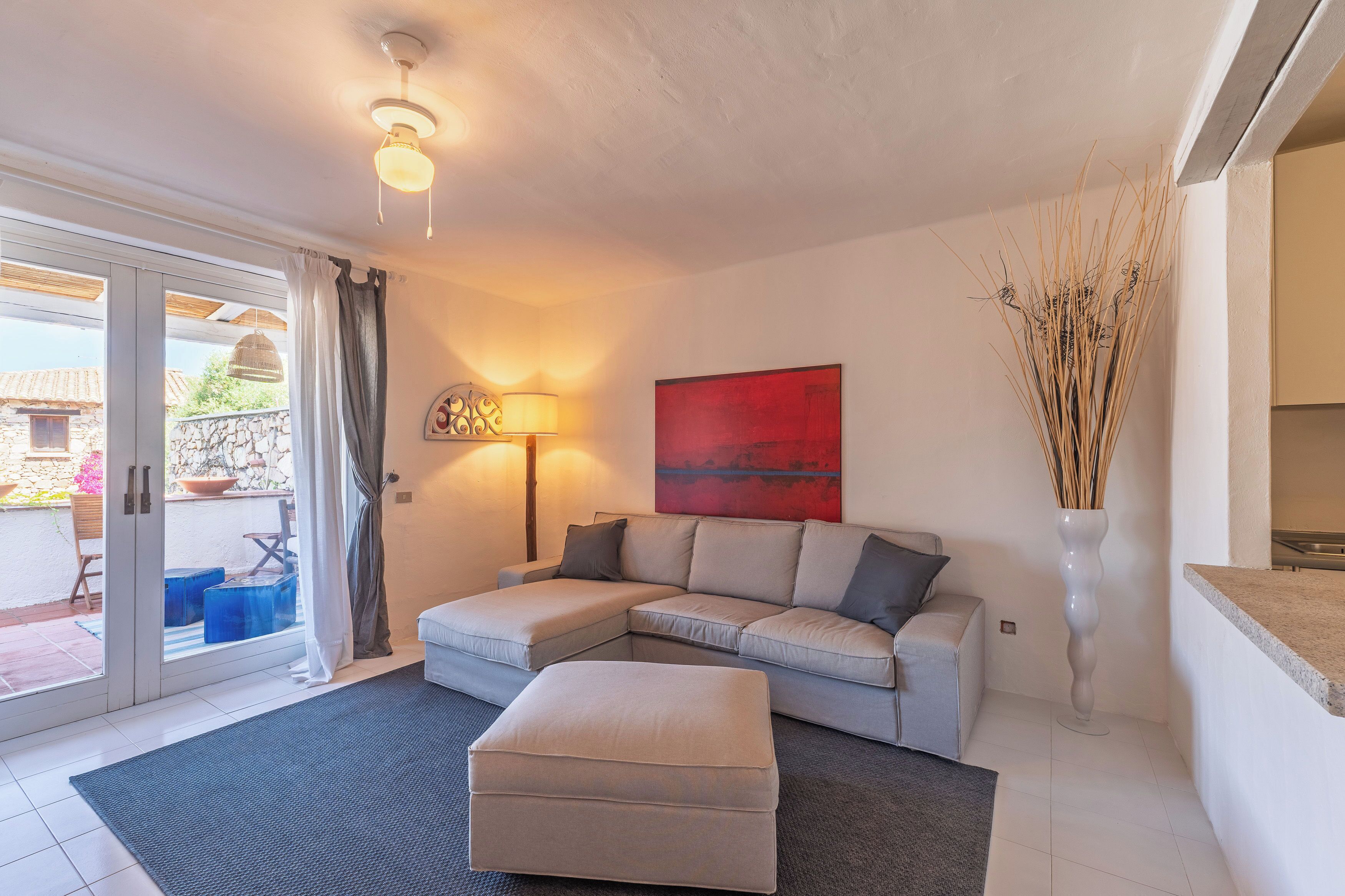 Apartment, City View | Living area