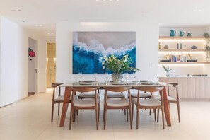 Luxury Apartment, Sea View | Living area - ANGSANA Coastal Bliss Penthouse 3bd&pool (Choeng Thale)