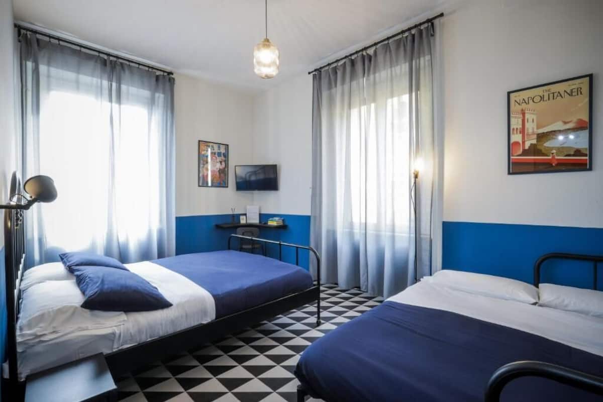 Comfort-værelse til 4 personer - byudsigt