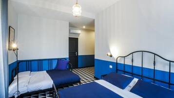Comfort Quadruple Room, City View | Soundproofing, free WiFi