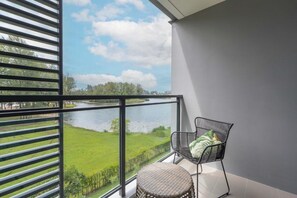 Deluxe Apartment, Balcony, Garden View | Terrace/patio - Serenity 2bd apartments in Cassia (Choeng Thale)