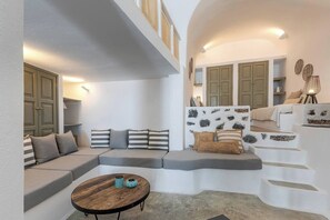 House, 1 Bedroom, Private Pool | Living area - Chess House - Santorini Traditional Home (Santorini)